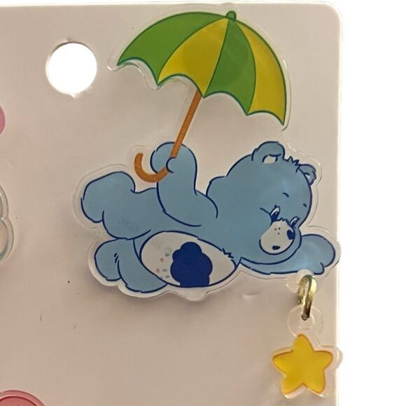 Set of 4 Care Bears Aryclic Pin Set - Picture 3 of 5